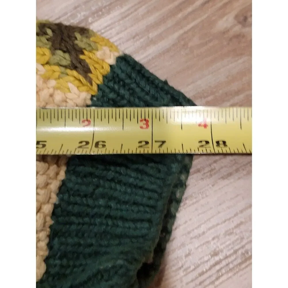 VTG Cardigan Bay Christmas Sweater 1X Cardigan‎ Hand-Knitted